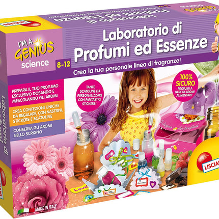 Perfume and Essences Laboratory Scientific Game ITALIAN LANGUAGE