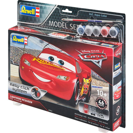 Lightning McQueen Auto Cars Model Kit 1/24 17cm z kolorami
